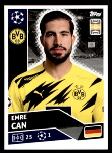 Topps Champions League (2020-2021) Emre Can Borussia Dortmund No. DOR11 - Picture 1 of 2