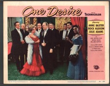 One Desire-Lobby Card-#6-1955-Julie Adams-Carl Benton Reid