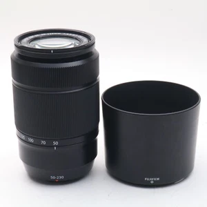 【Near Mint,W/Hood】FUJIFILM XC 50-230mm f/4.5-6.7 OIS II Black Zoom from japan - Picture 1 of 9