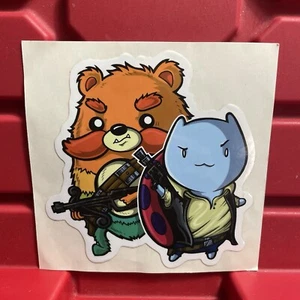 Bravest Warriors Loot Crate Exclusive Sticker Decal Catbug Impossibear New - Picture 1 of 2
