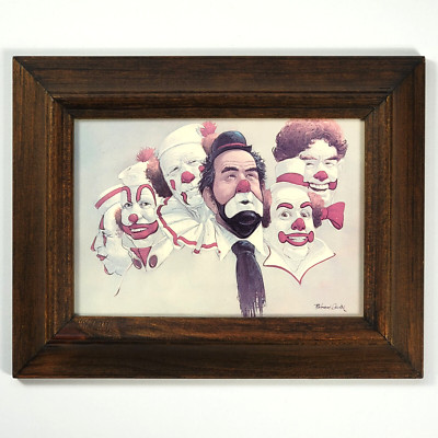 Robert Owen Clown In Art Prints for sale | eBay