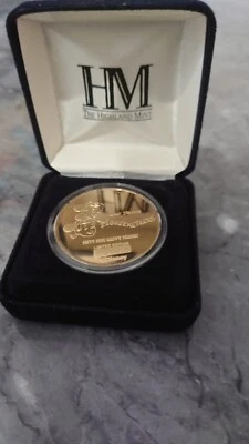 Rare Disney coin. 55 years of Disney..24k gold plated - Image 1 of 4