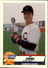 1993 Clinton Giants Fleer/ProCards #2482 Ron Crowe