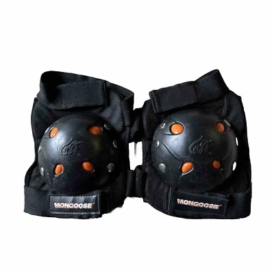 Mongoose BMX Bike Skateboard Gel Knee and Elbow Pads youth 8 to 14 - Image 1 of 4