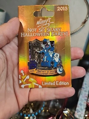 NUEVO Prendedor Disney 2015 MNSSHP Fiesta de Halloween Mansión Embrujada Autoestop Fantasmas LE Foto 1 de 4