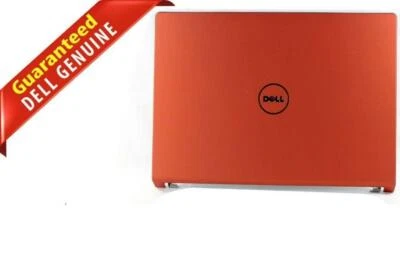 Genuine Dell OEM Studio 1535 1536 1537 15.6" Orange LCD Back Cover Hinges P634X - Image 1 of 4