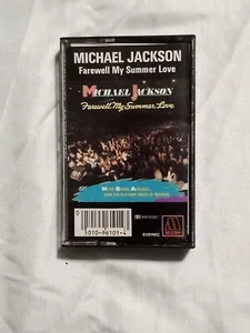 RARE Micheal Jackson Farewell My Summer Love (1984) Cassette - Picture 1 of 6