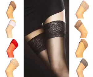 Fiore Milena 20DEN Women's Holderless Stockings S-XXL Nylon Stockings Nylons - Picture 1 of 21