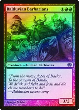 Balduvian Barbarians FOIL 9th Edition NM Red Common MAGIC MTG CARD ABUGames