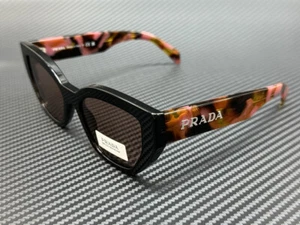 PRADA PR A09S 12O10D Mahogany Purple Brown Women's 53 mm Sunglasses - Picture 1 of 5