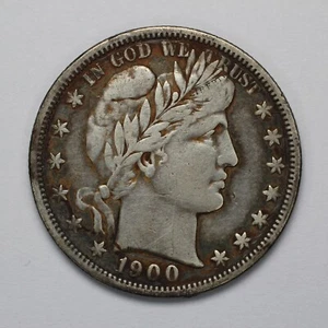 1900 O Friseur Silber halber Dollar - Bild 1 von 3