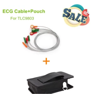 NEW ECG Cable+Pouch +Belt For CONTEC ECG Holter TLC9803,Promotion!!! - Picture 1 of 3