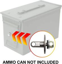 Aolamegs Ammo Box Can Lock Hardware Kit 50 Cal Fat 50 30 Cal 20 mm 40 mm Militar