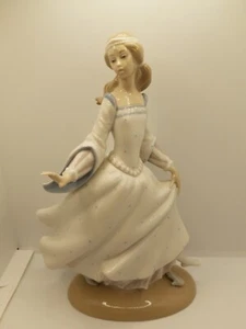 LLADRO CINDERELLA’S LOST SLIPPER FIGURINE #4828 E4488 Read - Picture 1 of 9