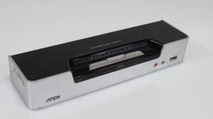 Aten CS1642A 2-Port USB 2.0 DVI Dual View KVMP Switch No AC Adapter - Picture 1 of 4
