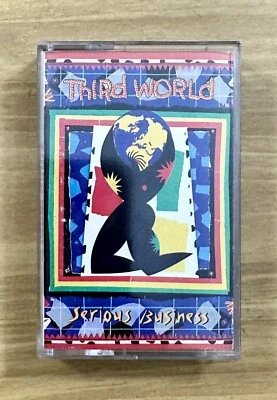 Cassette Tape ~ Third World ~ Serious Business ~ 13 Tracks ~ 1989 ~ !L🟢🟢K! - Image 1 of 4