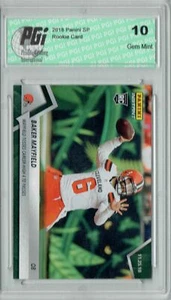 Baker Mayfield 2018 Panini Instant #115 Green SP, 10 Made Rookie Card PGI 10 - Picture 1 of 1