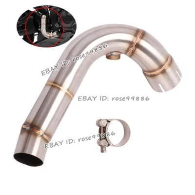 Tubo de escape de enlace medio para Honda CBR600RR F5 2007-2025 Connect motocicleta Foto 1 de 4