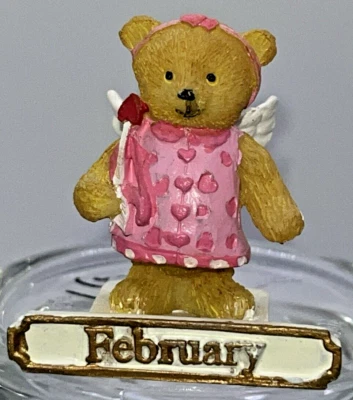 Avon Perpetual Calendar February Bear Teddy Bears Replacement Gift Collection - Image 1 of 4