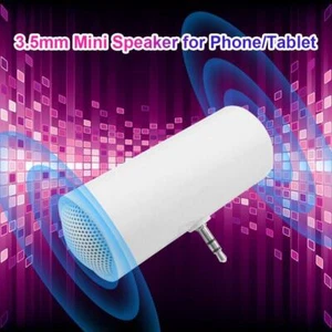 Mini altoparlante portatile con altoparlante line-in con spina TRS da 3,5 mm per - Zdjęcie 1 z 7