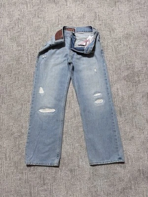 Vintage Levi’s 549 Jeans Mens 32x29 Low Loose Original Denim Distressed 90s Y2K - Image 1 of 4