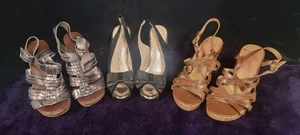 Assorted Heeled shoe (Jellypop/Mossimo Supply Co/Caparros) lot-Size 7 (Lot of 3) - Picture 1 of 24