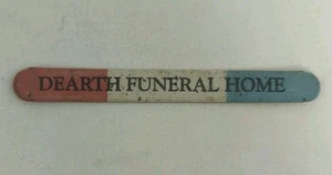 Dearth Funeral Home 5" nail file advertisement of New Salem, PA - Picture 1 of 4