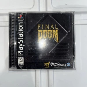 Final Doom PlayStation 1 PS1 Complete in Box - Picture 1 of 4