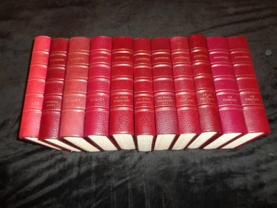 11 VOLUMES COLLECTION DES CHEFS D'OEUVRES DE DOSTOIEVSKI / EDEON-VIAL NUMEROTE - Photo 1/4