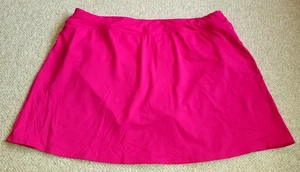 Damen Badeskort - LANDS' END - dunkelrosa Nylon Stretch Strick gefüttert Pull-On - 14 - Bild 1 von 5
