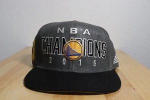 Warriors Hat Adjustable NBA Champions 2015 Golden State Adidas Cap - Picture 1 of 6