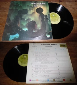 Patrice Sciortino – Percussion Power LP Library Mondiophone Space Age - Picture 1 of 1