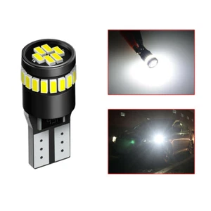2× T10 501 194 3014 W5W SMD 24 LED White Car CANBUS Error Free Wedge Light Bulbs - Picture 1 of 12
