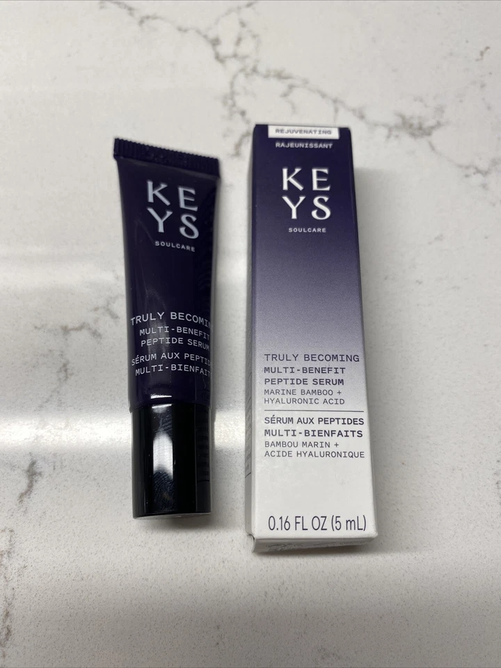 Suero de péptidos Keyes Truly Becoming Multi Benefit .16 fl oz 5 ml tamaño de viaje nuevo en caja Foto 1 de 1