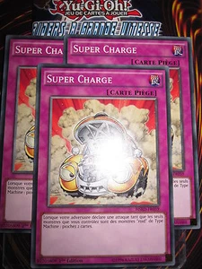 YU-GI-OH! COM SUPER CHARGE LOT DE 3 (PLAYSET) HSRD-FR059 MINT FRENCH - Picture 1 of 1