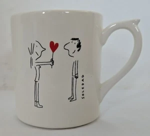 Taza Gien Les Amoureux Soledad NUEVA mujer hombre amor corazón árbol - Imagen 1 de 14