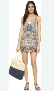 Camilla Dress Size AU 14 US 10 Silk Mighty Low Back Animal Print Resort Beach - Picture 1 of 9
