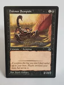 MTG Dakmor Scorpion Portal Second Age Regular Common Magic - Picture 1 of 6