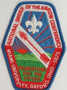 1975 National OA Conference (NOAC) Patch cloth back variety [S125] - Picture 1 of 1