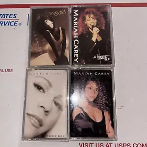 4 Mariah Carey Cassettes, Self Titled, Emotions,mtv Unplugged & Music Box ! - Picture 1 of 2