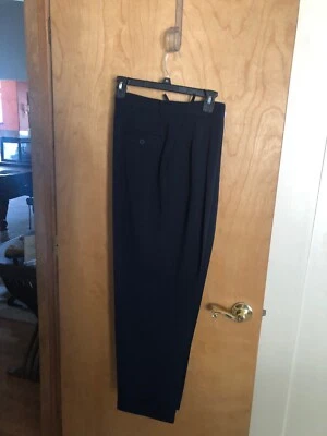 Focus 2000 Size 8 Dark Blue women's slacks.  Pre-owned. - Image 1 of 2