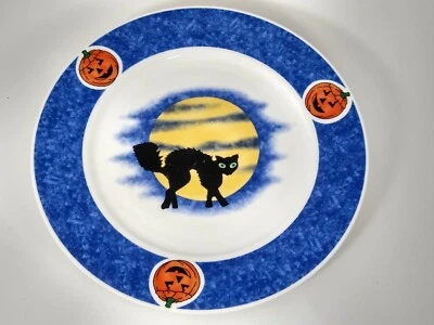 AMERICAN ATELIER Halloween Party Pumpkin Cat Owl Ghost DOMESTICATIONS Collection - Image 1 of 4