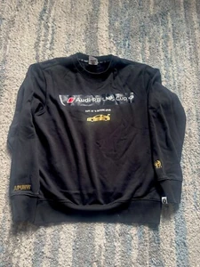 Aape By A Bathing Ape Audi R8 LMS Cup Sweater Size Medium Super Rare! - Picture 1 of 4