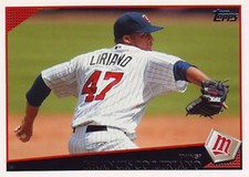 2009 Topps #105 Francisco Liriano NM-MT Twins