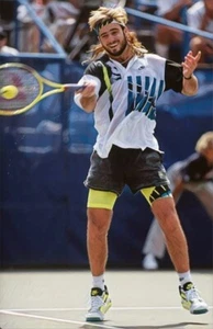 Classic Sports Prints - Tennis - Andre Agassi - READY2Hang - Canvas - Picture 1 of 5