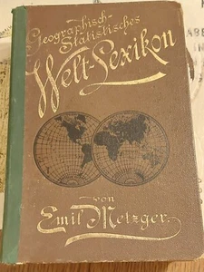 Statistisches Geografisches Welt Lexikon - Bild 1 von 2