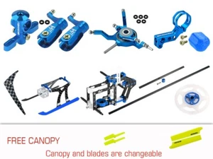 Microheli CNC Performance Package (BLUE) - BLADE NANO S2 / S3 - Picture 1 of 1