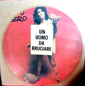 RENATO ZERO Un uomo da bruciare PDK 12" 45rpm LP 1994 EX+ - Picture 1 of 2