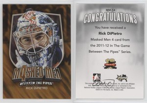 2011-12 ITG Between the Pipes Men 4 Gold /10 Rick DiPietro #MM-14