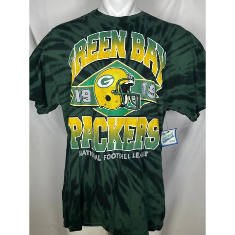 Green Bay Packers '47 Brand Men's Vintage Tubular Logo T-Shirt NWT Cover